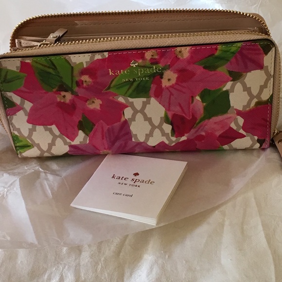 🍃🌸 Kate Spade Wallet NWT 🌸🍃 - Picture 14 of 16